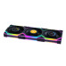 Lian-Li UNI SL Wireless LCD 120mm Reverse Black x3 Fans