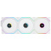 Lian-Li TL120 UNI Wireless LCD 120mm White 3xFans