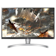 מסך עם פיקסל שרוף LG 27" LED 27UL650-W IPS 4K UHD HDR White