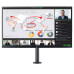 מסך מחשב LG 32" Ergo IPS QHD 75Hz 5ms