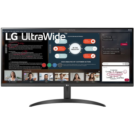 מסך מחשב LG 34" UltraWide IPS FHD 75Hz 5ms