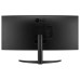 מסך מחשב קעור LG 34" UltraWide VA QHD 100Hz 5ms 1800R