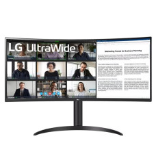מסך מחשב קעור LG 34" UltraWide VA WQHD 100Hz 5ms 1800R