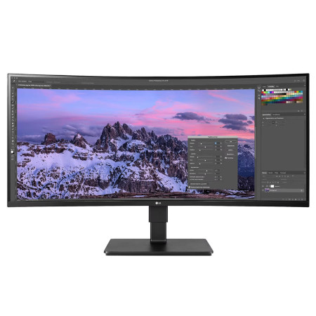 מסך מחשב קעור LG 35" UltraWide VA QHD 100Hz 5ms 1800R