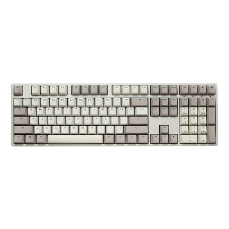 מקלדת מכנית Ducky Origin Vintage Cherry Speed Silver Switch עברית/אנגלית