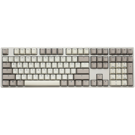 מקלדת מכנית Ducky Origin Vintage Cherry Silent Red Switch עברית/אנגלית