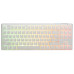 מקלדת מכנית Ducky One 3 RGB TKL Cherry Silver Switch עברית/אנגלית