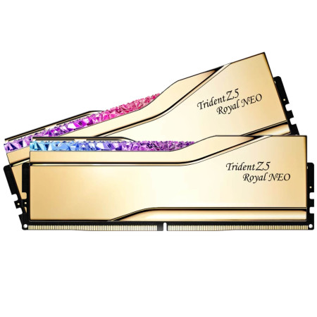 G.Skill Trident Z5 Royal Neo DDR5 32GB (2x16GB) 6400 CL30 Gold EXPO
