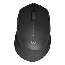 עכבר אלחוטי Logitech M330 Silent Plus צבע שחור