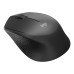עכבר אלחוטי Logitech M331 Silent Plus צבע שחור