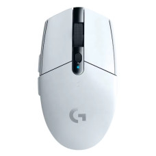 עכבר גיימינג אלחוטי Logitech G304 Lightspeed צבע לבן