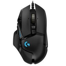 עכבר גיימינג Logitech G502 Hero צבע שחור
