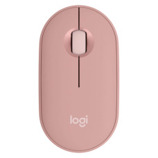 עכבר אלחוטי Logitech M350s Pepple 2 צבע ורוד