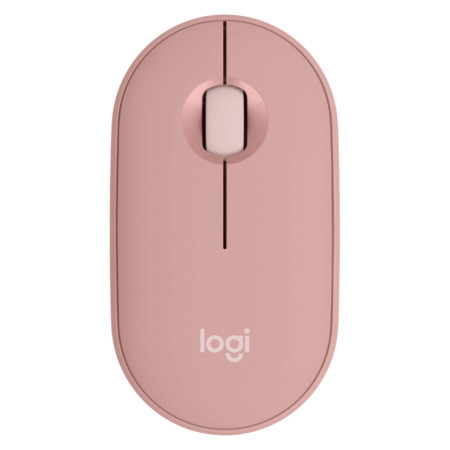 עכבר אלחוטי Logitech M350s Pepple 2 צבע ורוד