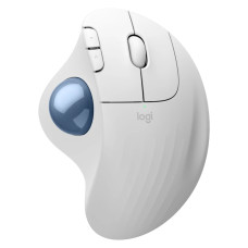 עכבר ארגונומי אלחוטי Logitech ERGO M575S Trackball צבע לבן