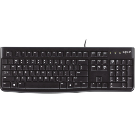 מקלדת Logitech K120 USB עברית/אנגלית