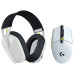 סט אלחוטי לגיימינג - עכבר + אוזניות Logitech G435 SE & G304 SE צבע לבן