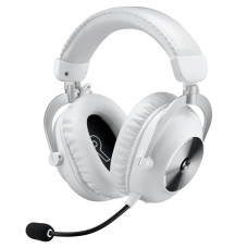 אוזניות קשת אלחוטיות לגיימינג Logitech Pro X 2 Lightspeed צבע לבן