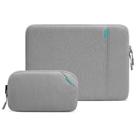 ערכת תיק למחשב נייד TomToc Defender A13 Sleeve Kit עד 16 אינץ' - צבע אפור