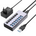 Acasis USB-A to 7-Ports USB-A 3.1 10Gbps 24W HUB