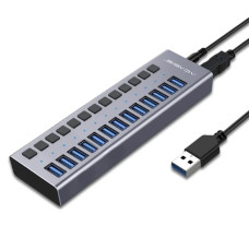 Acasis USB-A to 13-Ports USB-A 3.0 5Gbps 60W (HS-713MG) HUB