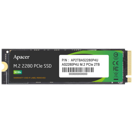 Apacer 2TB M.2 PCIe Gen3 x4 SSD Bulk