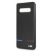 CG Mobile כיסוי קרבון מעור לגלקסי S10+ בצבע שחור BMW רשמי