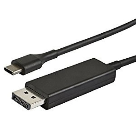 כבל USB-C זכר ל DP זכר באורך 3 מטר תומך 4K@60HZ