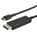 כבל USB-C זכר ל DP זכר באורך 3 מטר תומך 4K@60HZ