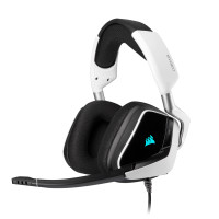 אוזניות קשת חוטיות לגיימינג עם מיקרופון מובנה Corsair VOID RGB ELITE