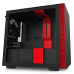 מארז מחשב NZXT H210 Matte Black/Red