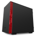 מארז מחשב NZXT H210 Matte Black/Red