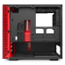 מארז מחשב NZXT H210 Matte Black/Red