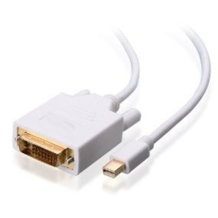 כבל Mini DP זכר ל DVI זכר 1.8 מטר