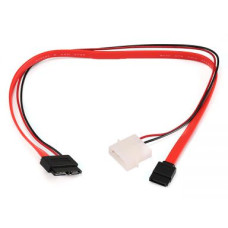 כבל SATA ל SLIM SATA וחשמל