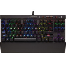 מקלדת גיימינג מכאנית Corsair K65 RGB RAPIDFIRE Cherry MX עברית/אנגלית