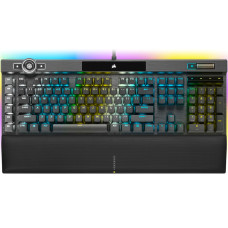 מקלדת גיימינג מכאנית אופטית Corsair K100 RGB OPX RGB אנגלית בלבד
