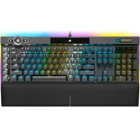 מקלדת גיימינג מכאנית אופטית Corsair K100 RGB OPX RGB אנגלית בלבד