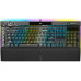 מקלדת גיימינג מכאנית אופטית Corsair K100 RGB OPX RGB אנגלית בלבד