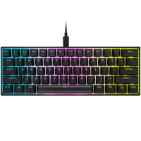 מקלדת גיימינג מכאנית Corsair K65 RGB MINI Cherry MX Red עברית/אנגלית