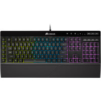 מקלדת גיימינג Corsair K55 RGB עברית/אנגלית