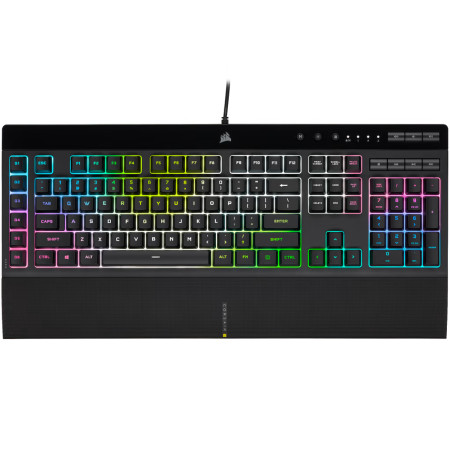 מקלדת גיימינג Corsair K55 RGB PRO XT עברית/אנגלית