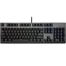 מקלדת גיימינג מכאנית CoolerMaster CK350 Blue Switch עברית/אנגלית