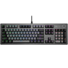 מקלדת גיימינג מכאנית CoolerMaster CK352 Brown Switch עברית/אנגלית