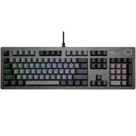 מקלדת גיימינג מכאנית CoolerMaster CK352 Brown Switch עברית/אנגלית