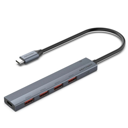 מתאם Vention USB-C to USB-A x4 | USB-C | HUB