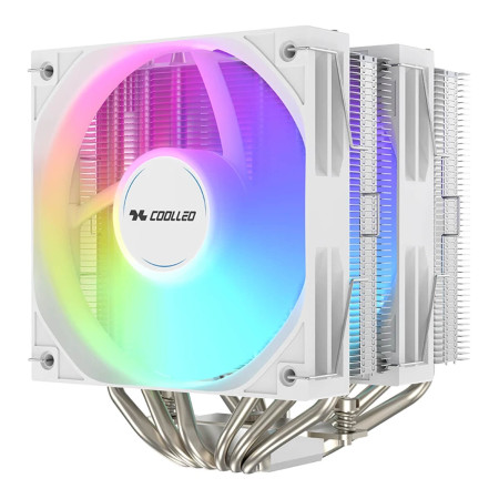 Coolleo Etian A60 WHITE ARGB CPU Cooler