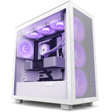 מארז מחשב NZXT H7 Flow RGB White