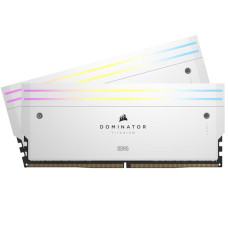 Corsair Dominator Titanium RGB DDR5 64GB (2x32G) 6000 CL30 White XMP 3.0
