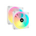 Corsair iCUE LINK QX140 RGB 140mm PWM White Fans x2 Starter Kit